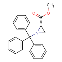 methyl (2S)-1-(triphenylmethyl)aziridine-2-carboxylate