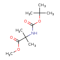 methyl 2-[(tert-butoxycarbonyl)amino]-2-methylpropanoate