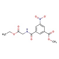methyl 3-[(2-ethoxy-2-oxoethyl)carbamoyl]-5-nitrobenzoate