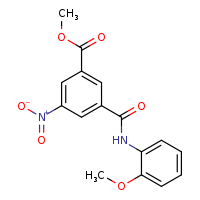 methyl 3-[(2-methoxyphenyl)carbamoyl]-5-nitrobenzoate