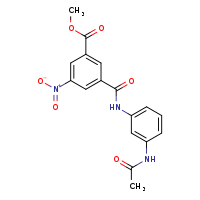 methyl 3-[(3-acetamidophenyl)carbamoyl]-5-nitrobenzoate