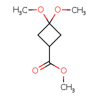 methyl 3,3-dimethoxycyclobutane-1-carboxylate
