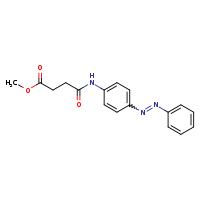methyl 3-({4-[(1E)-2-phenyldiazen-1-yl]phenyl}carbamoyl)propanoate