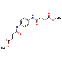 methyl 3-{[4-(4-methoxy-4-oxobutanamido)phenyl]carbamoyl}propanoate