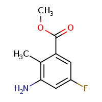 methyl 3-amino-5-fluoro-2-methylbenzoate