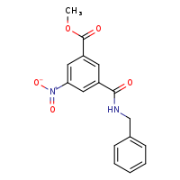 methyl 3-(benzylcarbamoyl)-5-nitrobenzoate
