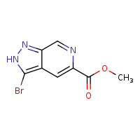 methyl 3-bromo-2H-pyrazolo[3,4-c]pyridine-5-carboxylate