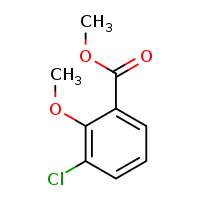 methyl 3-chloro-2-methoxybenzoate
