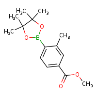 methyl 3-methyl-4-(4,4,5,5-tetramethyl-1,3,2-dioxaborolan-2-yl)benzoate