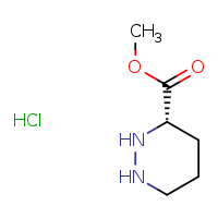 methyl (3S)-1,2-diazinane-3-carboxylate hydrochloride