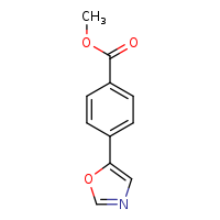 methyl 4-(1,3-oxazol-5-yl)benzoate