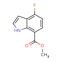 methyl 4-fluoro-1H-indole-7-carboxylate