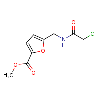methyl 5-[(2-chloroacetamido)methyl]furan-2-carboxylate