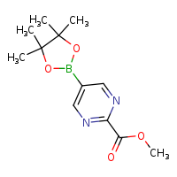 methyl 5-(4,4,5,5-tetramethyl-1,3,2-dioxaborolan-2-yl)pyrimidine-2-carboxylate