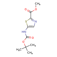 methyl 5-[(tert-butoxycarbonyl)amino]-1,3-thiazole-2-carboxylate