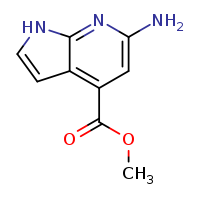 methyl 6-amino-1H-pyrrolo[2,3-b]pyridine-4-carboxylate