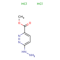 methyl 6-hydrazinylpyridazine-3-carboxylate dihydrochloride