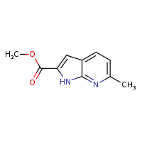 methyl 6-methyl-1H-pyrrolo[2,3-b]pyridine-2-carboxylate