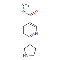 methyl 6-(pyrrolidin-3-yl)pyridine-3-carboxylate