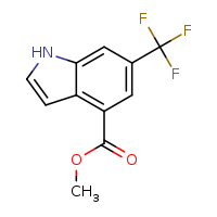 methyl 6-(trifluoromethyl)-1H-indole-4-carboxylate