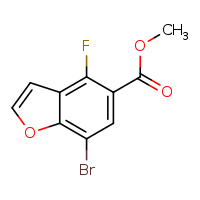 methyl 7-bromo-4-fluoro-1-benzofuran-5-carboxylate
