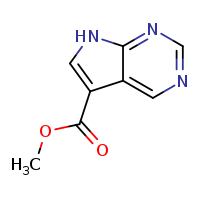 methyl 7H-pyrrolo[2,3-d]pyrimidine-5-carboxylate