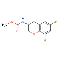 methyl N-[(3R)-6,8-difluoro-3,4-dihydro-2H-1-benzopyran-3-yl]carbamate