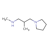 methyl[2-methyl-3-(pyrrolidin-1-yl)propyl]amine