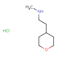 methyl[2-(oxan-4-yl)ethyl]amine hydrochloride