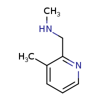 methyl[(3-methylpyridin-2-yl)methyl]amine