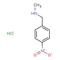 methyl[(4-nitrophenyl)methyl]amine hydrochloride