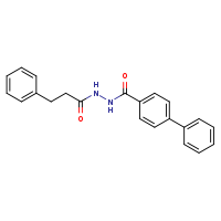 N'-{[1,1'-biphenyl]-4-carbonyl}-3-phenylpropanehydrazide