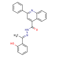 N'-[(1E)-1-(2-hydroxyphenyl)ethylidene]-2-phenylquinoline-4-carbohydrazide