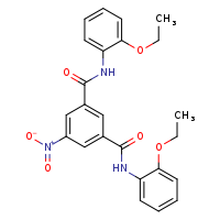 N1,N3-bis(2-ethoxyphenyl)-5-nitrobenzene-1,3-dicarboxamide