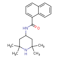 N-(2,2,6,6-tetramethylpiperidin-4-yl)naphthalene-1-carboxamide