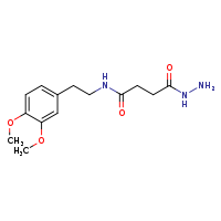 N-[2-(3,4-dimethoxyphenyl)ethyl]-3-(hydrazinecarbonyl)propanamide