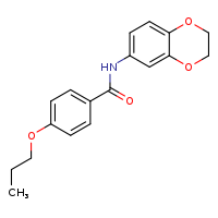 N-(2,3-dihydro-1,4-benzodioxin-6-yl)-4-propoxybenzamide