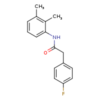 N-(2,3-dimethylphenyl)-2-(4-fluorophenyl)acetamide