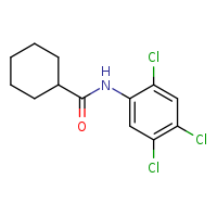 N-(2,4,5-trichlorophenyl)cyclohexanecarboxamide
