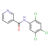 N-(2,4,5-trichlorophenyl)pyridine-3-carboxamide