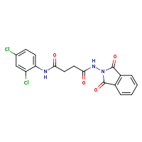 N'-(2,4-dichlorophenyl)-N-(1,3-dioxoisoindol-2-yl)succinamide