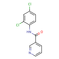 N-(2,4-dichlorophenyl)pyridine-3-carboxamide