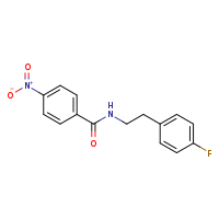N-[2-(4-fluorophenyl)ethyl]-4-nitrobenzamide