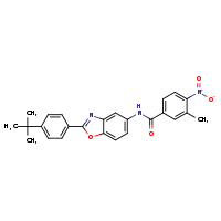 N-[2-(4-tert-butylphenyl)-1,3-benzoxazol-5-yl]-3-methyl-4-nitrobenzamide