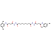 N-(2,5-dimethylphenyl)-3-{N'-[8-(N'-{3-[(2,5-dimethylphenyl)carbamoyl]propanoyl}hydrazinecarbonyl)octanoyl]hydrazinecarbonyl}propanamide