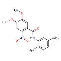 N-(2,5-dimethylphenyl)-4,5-dimethoxy-2-nitrobenzamide