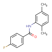 N-(2,5-dimethylphenyl)-4-fluorobenzamide