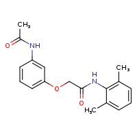 N-(2,6-dimethylphenyl)-2-(3-acetamidophenoxy)acetamide
