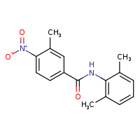 N-(2,6-dimethylphenyl)-3-methyl-4-nitrobenzamide