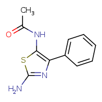 N-(2-amino-4-phenyl-1,3-thiazol-5-yl)acetamide